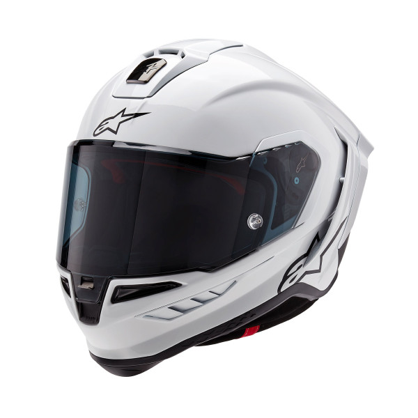 Alpinestars Alpinestars supertech r10 solid ece06/fim w/gloss black matt